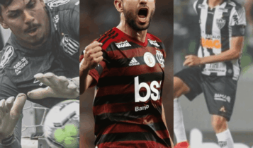 Imagem de jogadores com menor desempenho no cartola