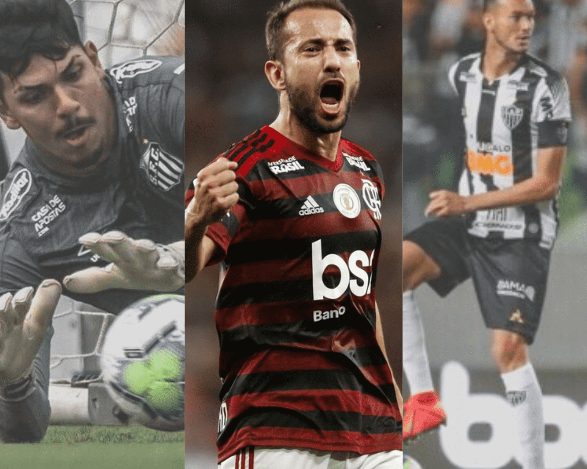 Imagem de jogadores com menor desempenho no cartola