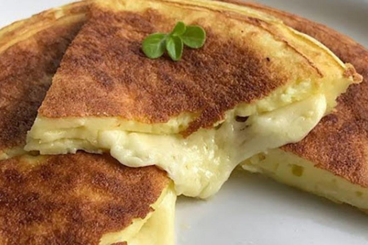 Pão de queijo de frigideira