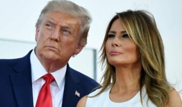 Donald Trump com coronavírus