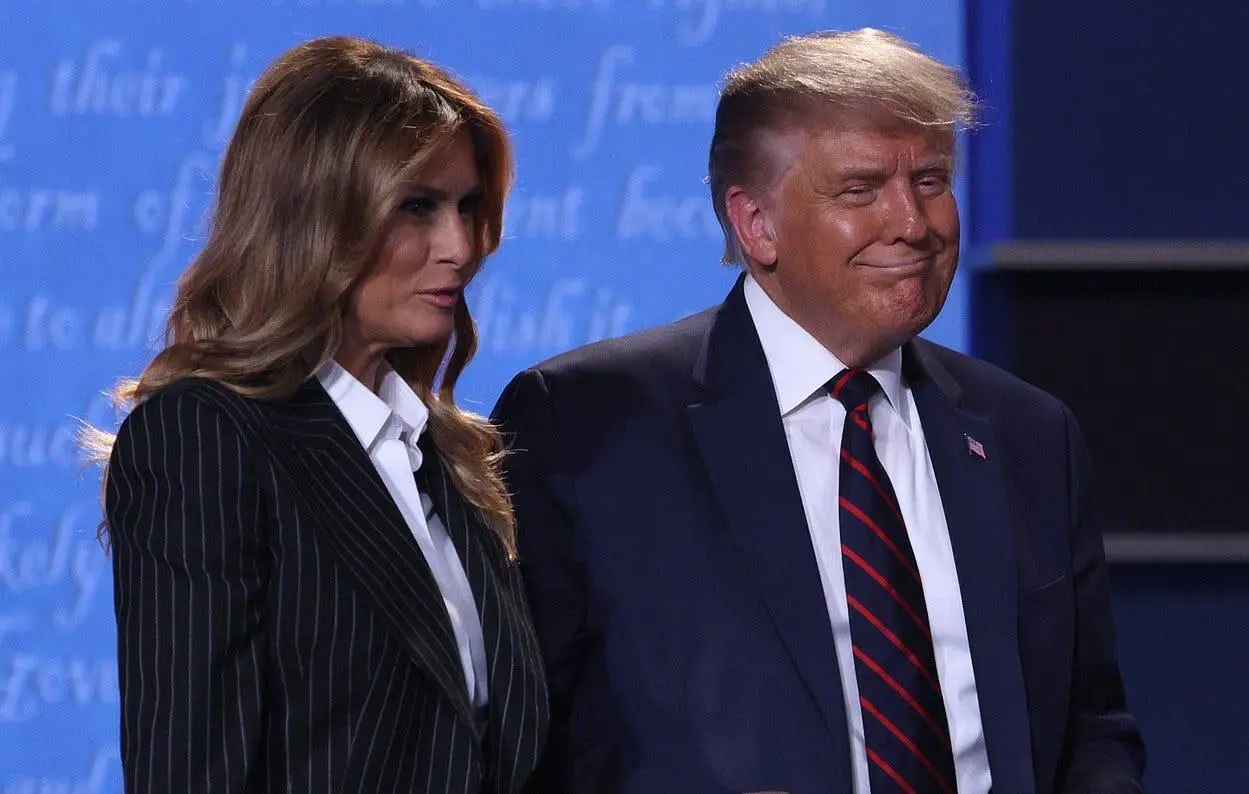 Donald Trump com coronavírus