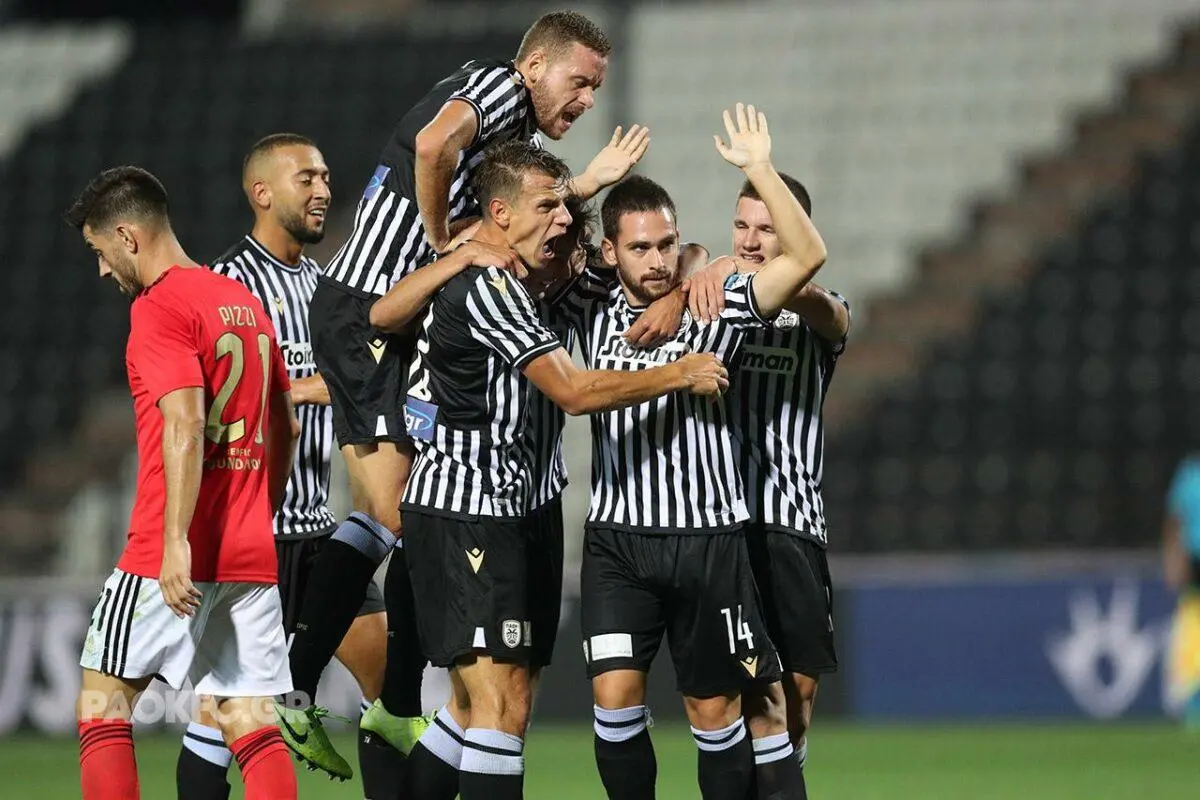 PAOK eliminou o Benfica de Jesus, na fase preliminar da Champions desta temporada