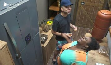 Jojo Todynho chama Lucas Maciel para rir de fala de Biel em A Fazenda 12
