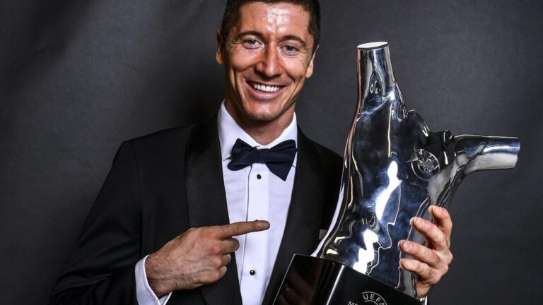 Robert Lewandowski é eleito o melhor jogador da Europa na temporada 2019/20