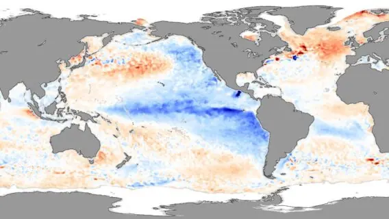 Evento climático La Niña se desenvolve no Pacífico