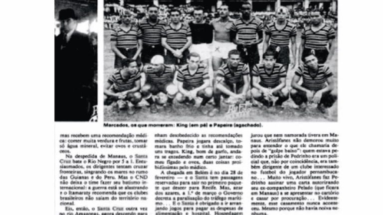 Excursão suicida: a história mais macabra de um time brasileiro