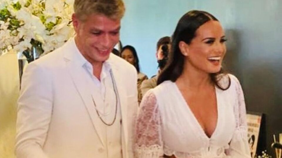 Fábio Assunção e esposa Verena