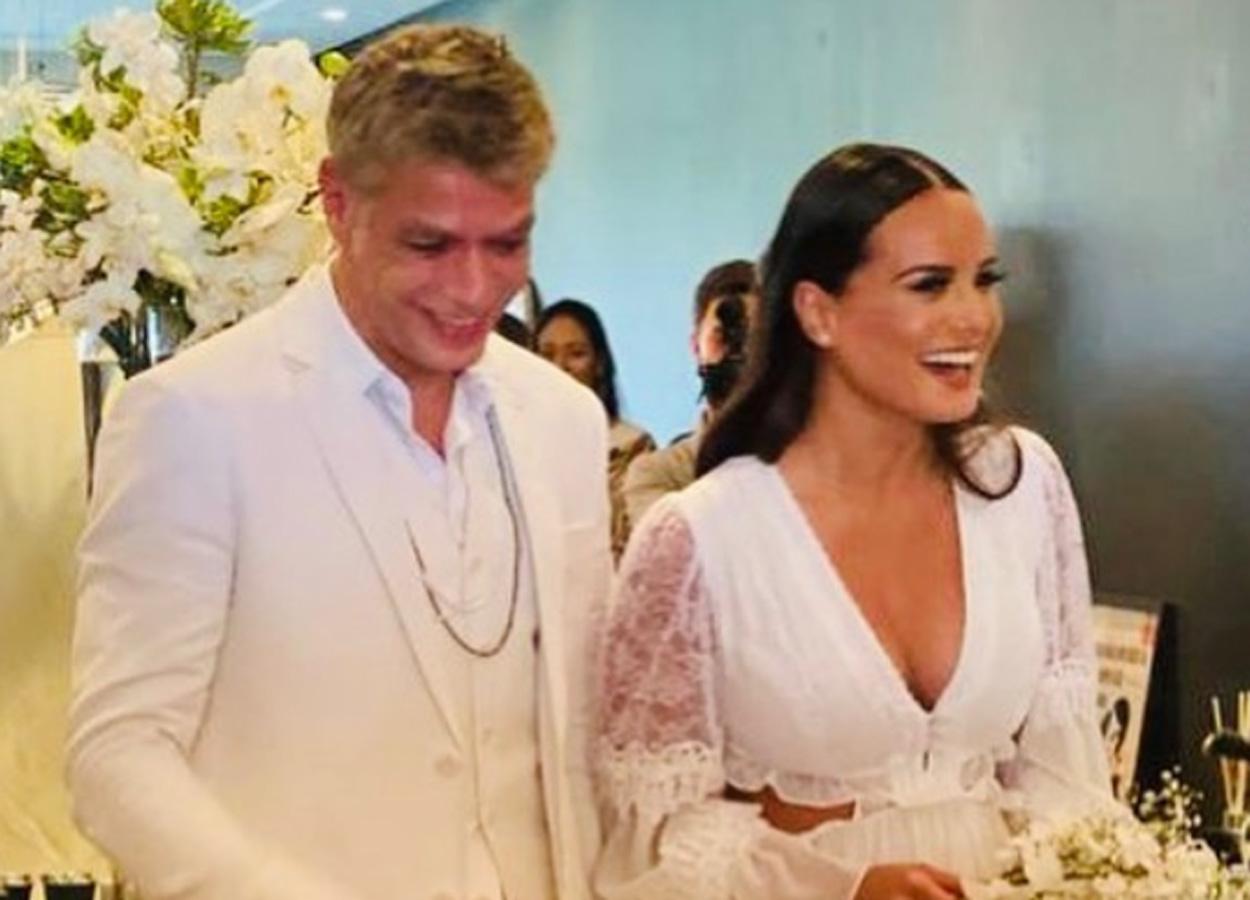 Fábio Assunção e esposa Verena