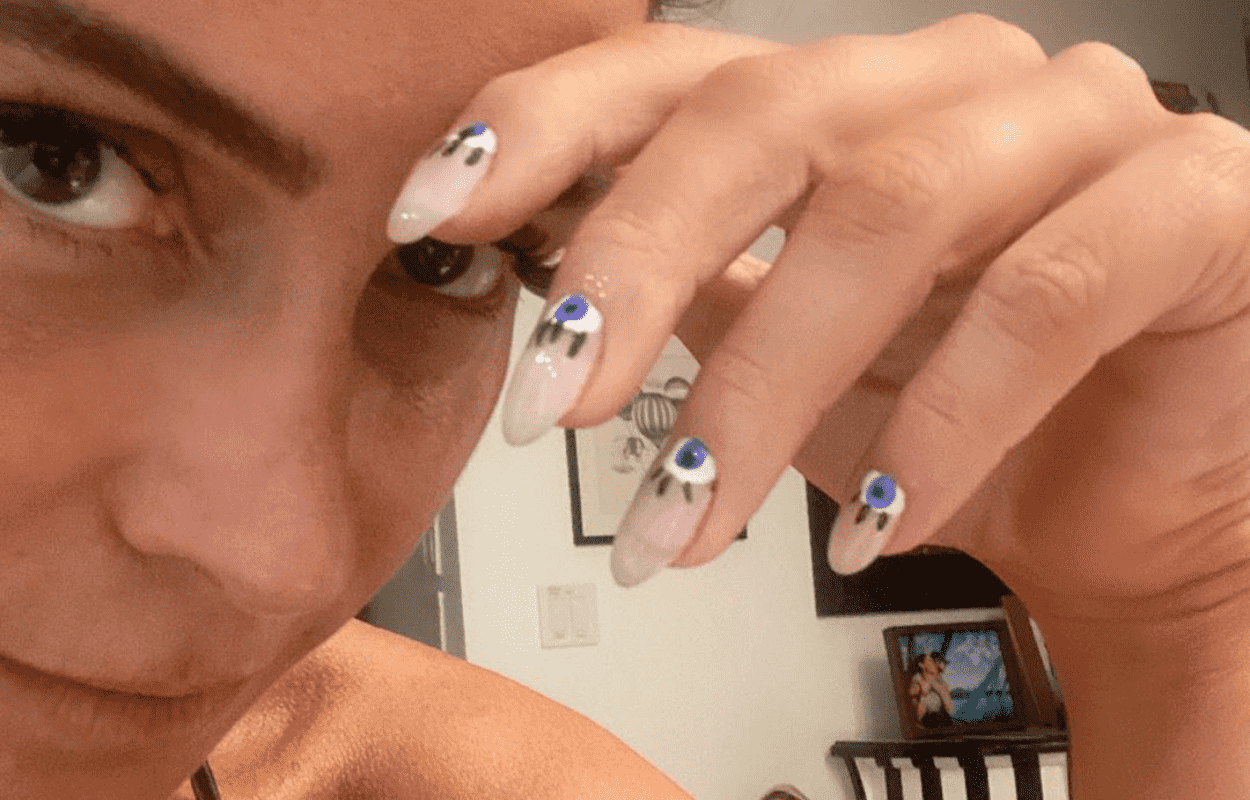 Nail art da Giovanna Antonelli (Foto: @giovannaantonelli/Instagram/Reprodução)