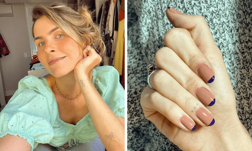 Nail art da Julia Faria (Foto: @juliafaria/Instagram/Reprodução)