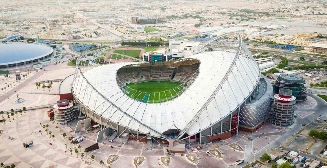 Estádio Khalifa, um dos palcos da Copa de 2022