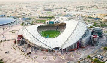 Estádio Khalifa, um dos palcos da Copa de 2022