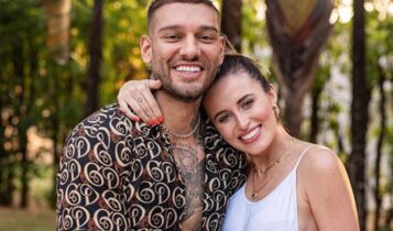 Lucas Lucco e Lorena Carvalho revelam o sexo do bebê