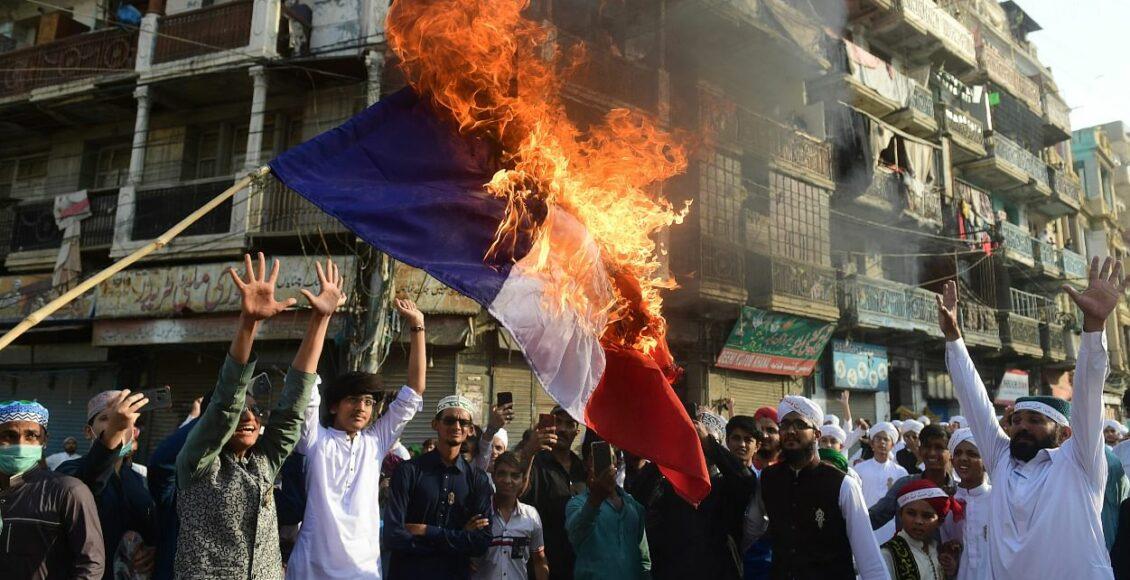 Protestos contra a França