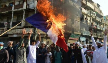 Protestos contra a França