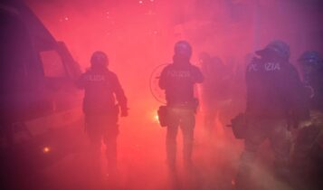 Protestos na Itália