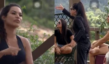 Raissa Barbosa e MC Mirella em A Fazenda 2020