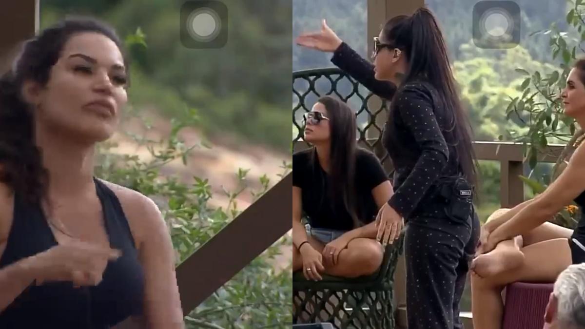 Raissa Barbosa e MC Mirella em A Fazenda 2020