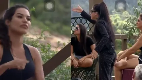 Enquete A Fazenda 12: quem está certa na briga entre Mirella e Raissa?