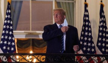 Trump sai do hospital