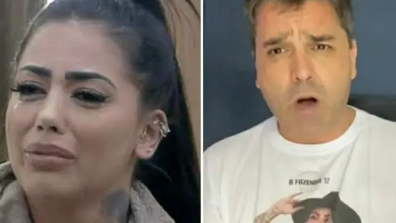 A Fazenda 12: pai de Mirella publica vídeo íntimo de Raissa e gera revolta
