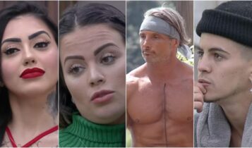 Imagem de Mirella, Vic, Juliano e Biel para Enquete A Fazenda 12