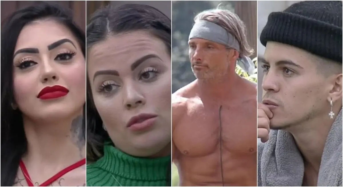 Imagem de Mirella, Vic, Juliano e Biel para Enquete A Fazenda 12