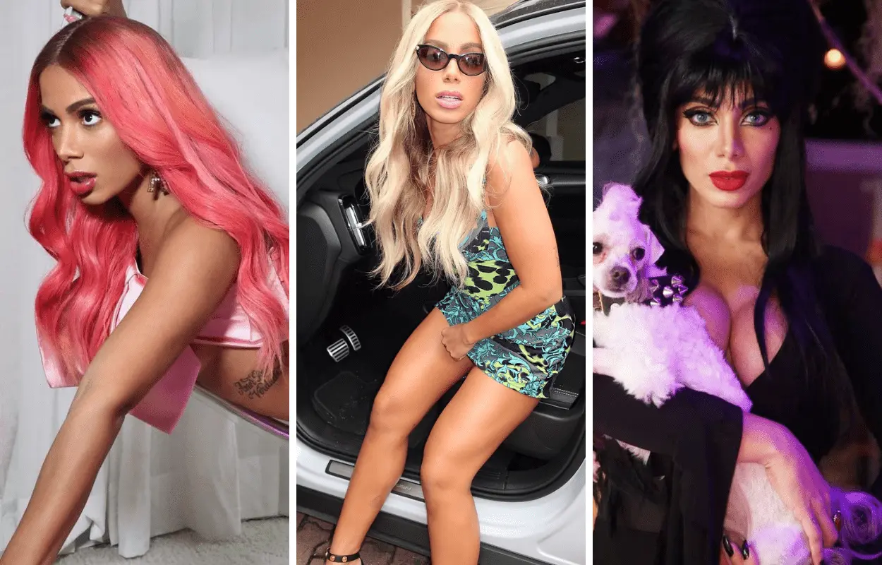 Peruca da Anitta (Fotos: @anitta/Instagram/Reprodução)