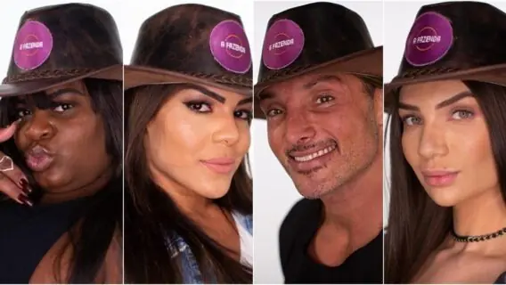 Enquete A Fazenda 12: Jojo, stef, Tays e Juliano, quem sai da baia para a roça?