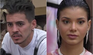 Imagem de Biel e Jakelyne em A Fazenda 12