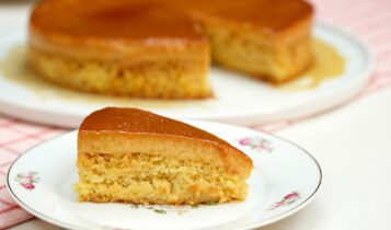 Bolo Pudim de Laranja