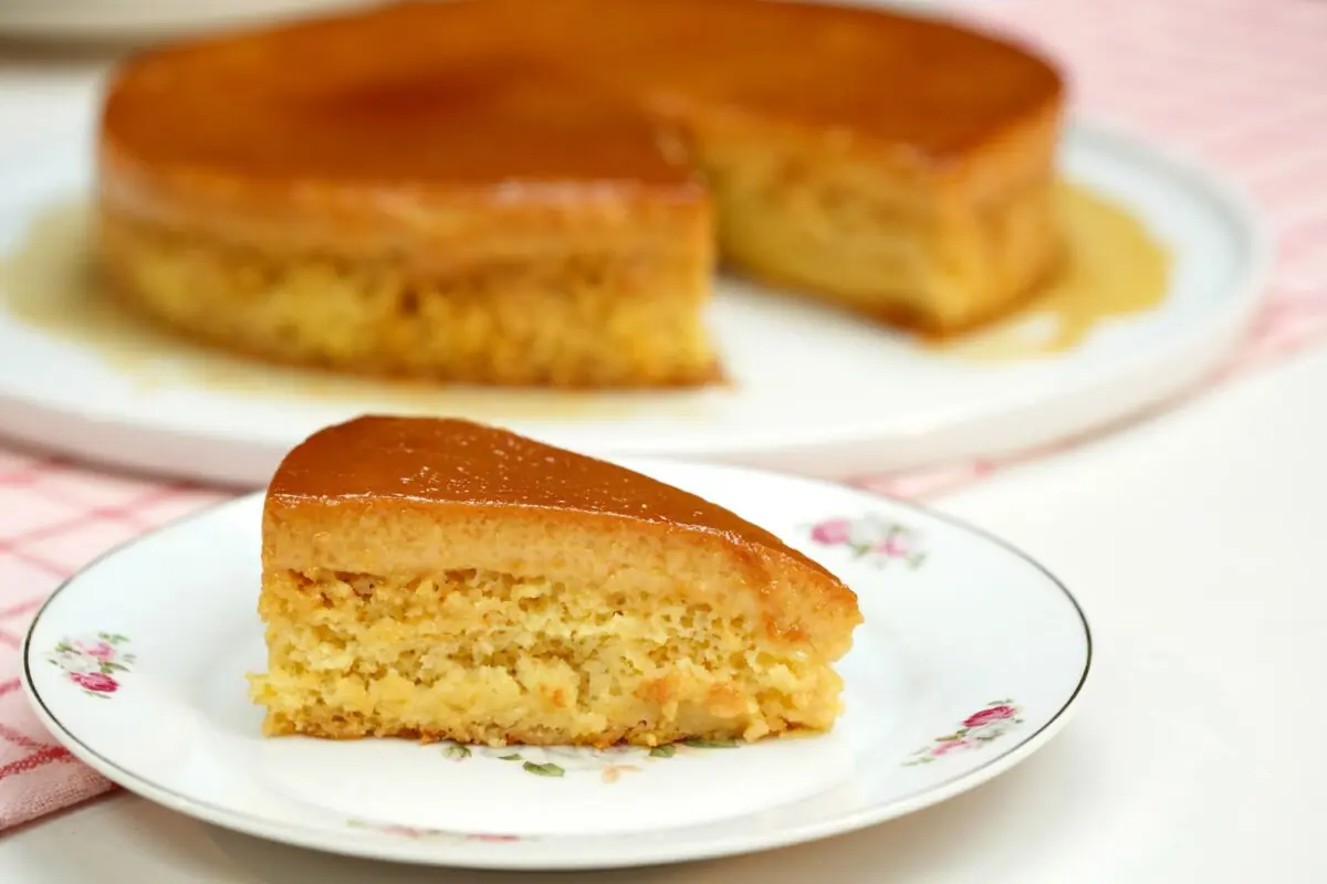 Bolo Pudim de Laranja