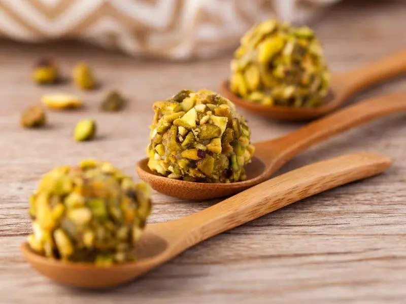 Pistache com brigadeiro