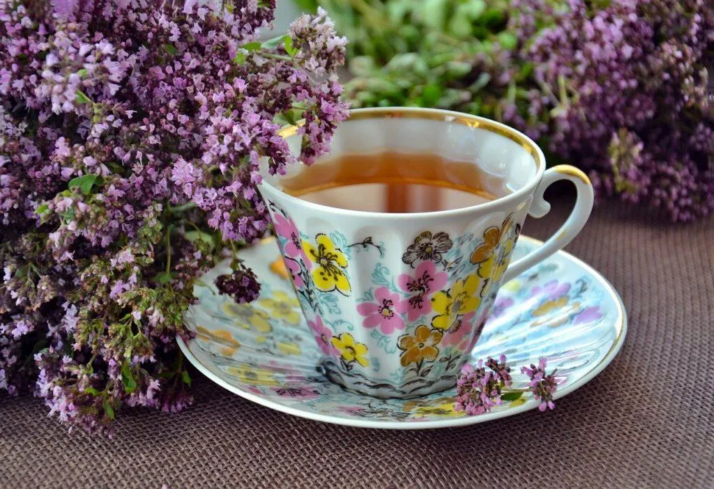 Chá relaxante - lavanda