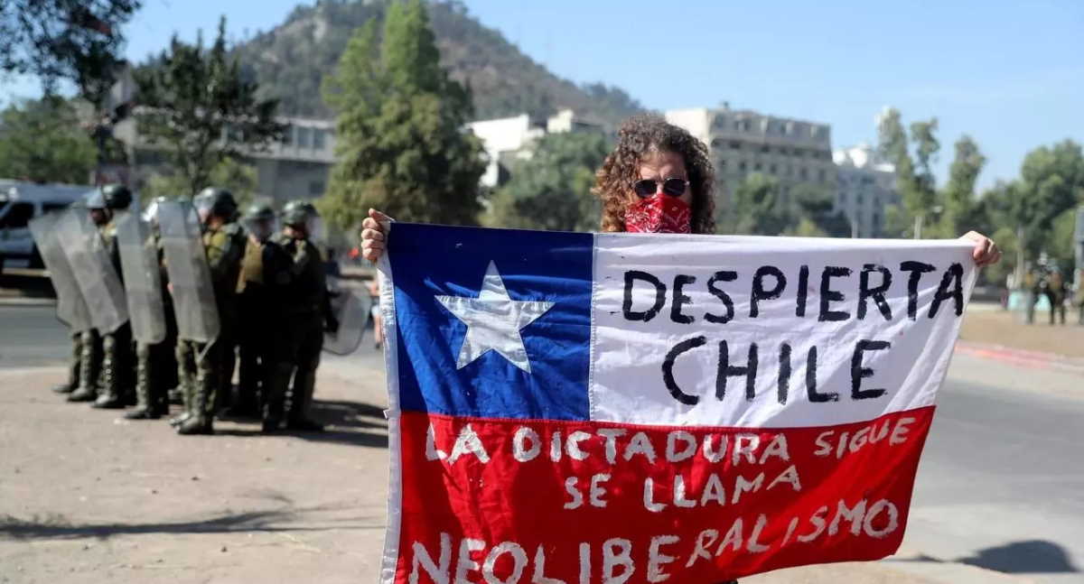 Manifestação no chile exige mais direitos para o cidadão
