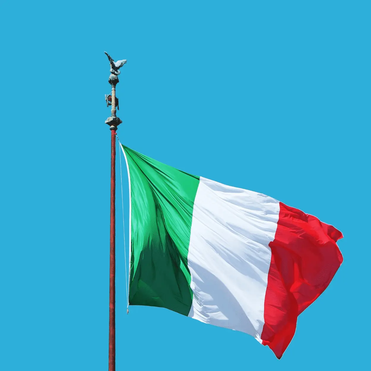 bandeira da Itália cidadania italiana