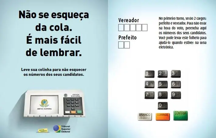 cola para eleições 2020