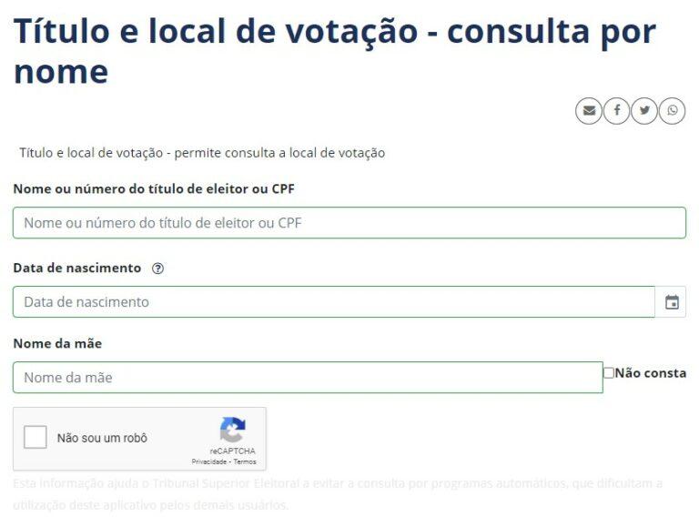 Eleições 2020 como consultar o número do título de eleitor Eleições 2020 como consultar o número do título de eleitor