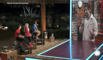 Peões em noite de eliminação em A Fazenda 12
