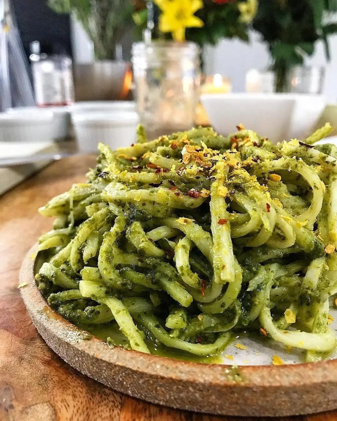 Espaguete de Pupunha