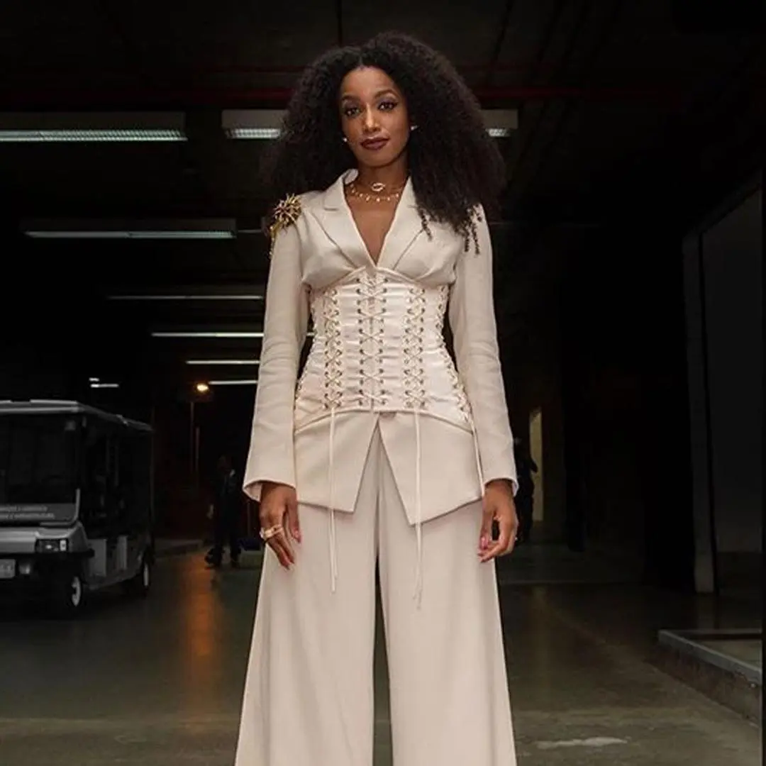 looks iza Estilo Iza terninho acinturado