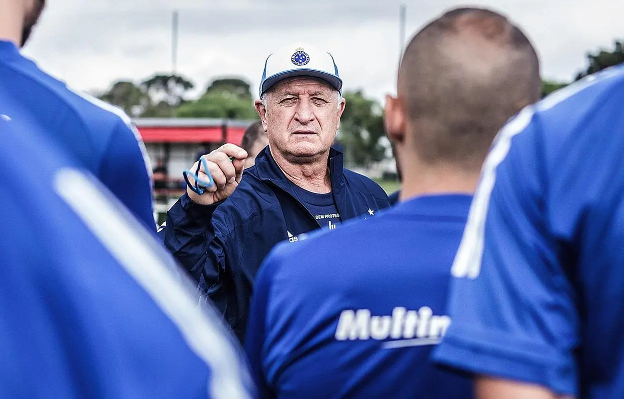 Felipão comanda o Cruzeiro na Série B