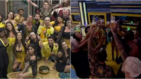 A Fazenda 2020: com tema ‘Emojis’, peões agitam mais uma festa