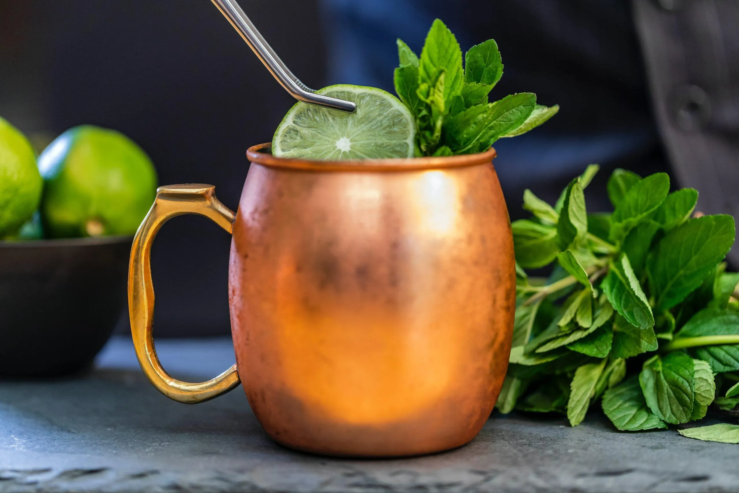 Receita de gin gin mule