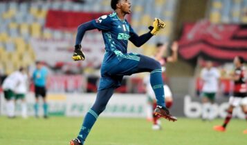 Hugo Souza, goleiro do Flamengo