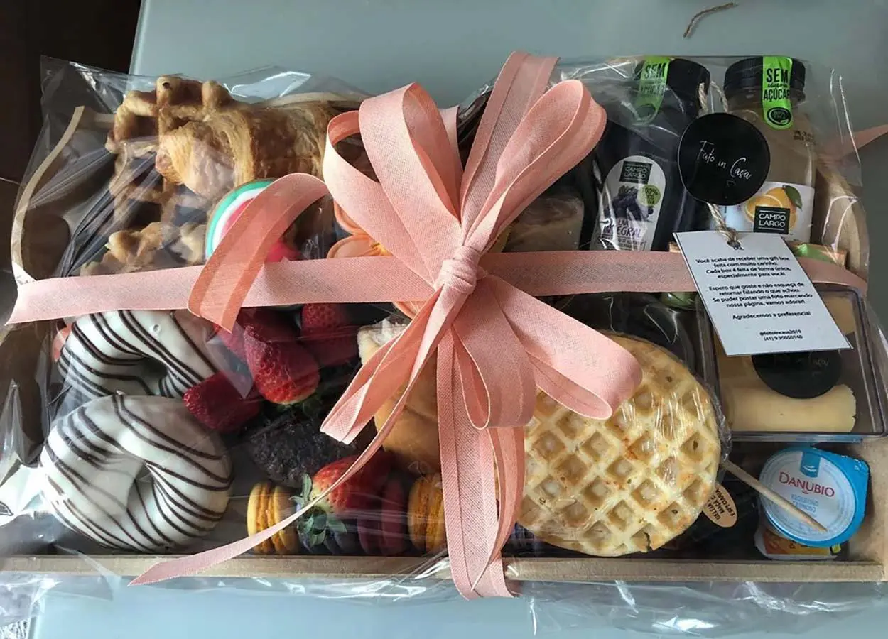 cesta linda de café da manhã sorteio chá rifa ideias de prêmios sorteio chá rifa