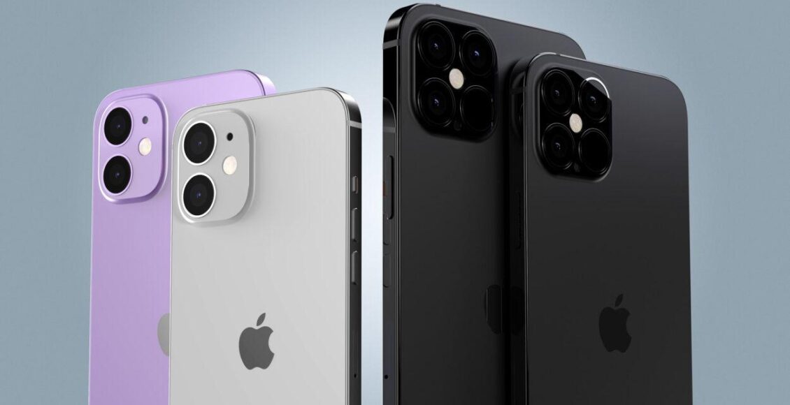 linha de celulares iPhone