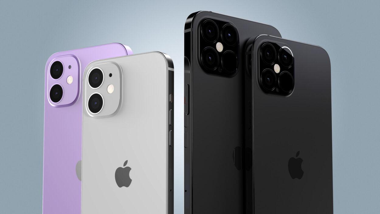 linha de celulares iPhone