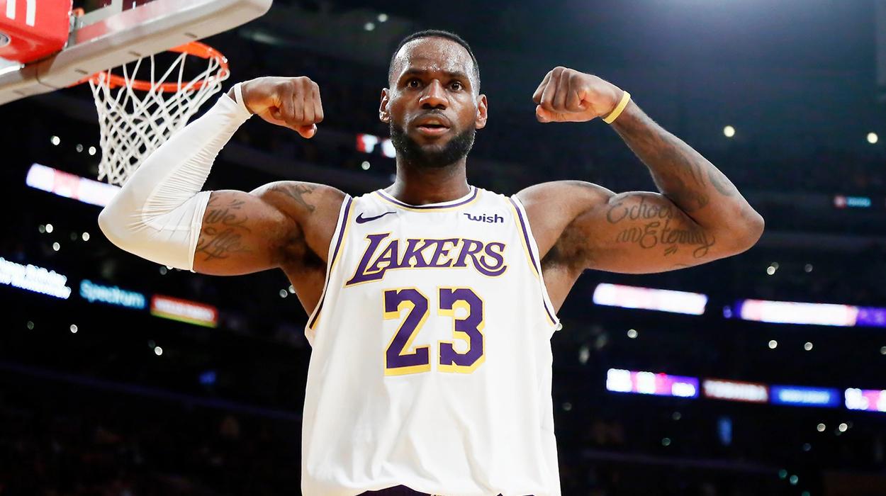 LeBron James, campeão da NBA com o La Lakers