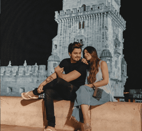 Luan Santana e Jade Magalhães
